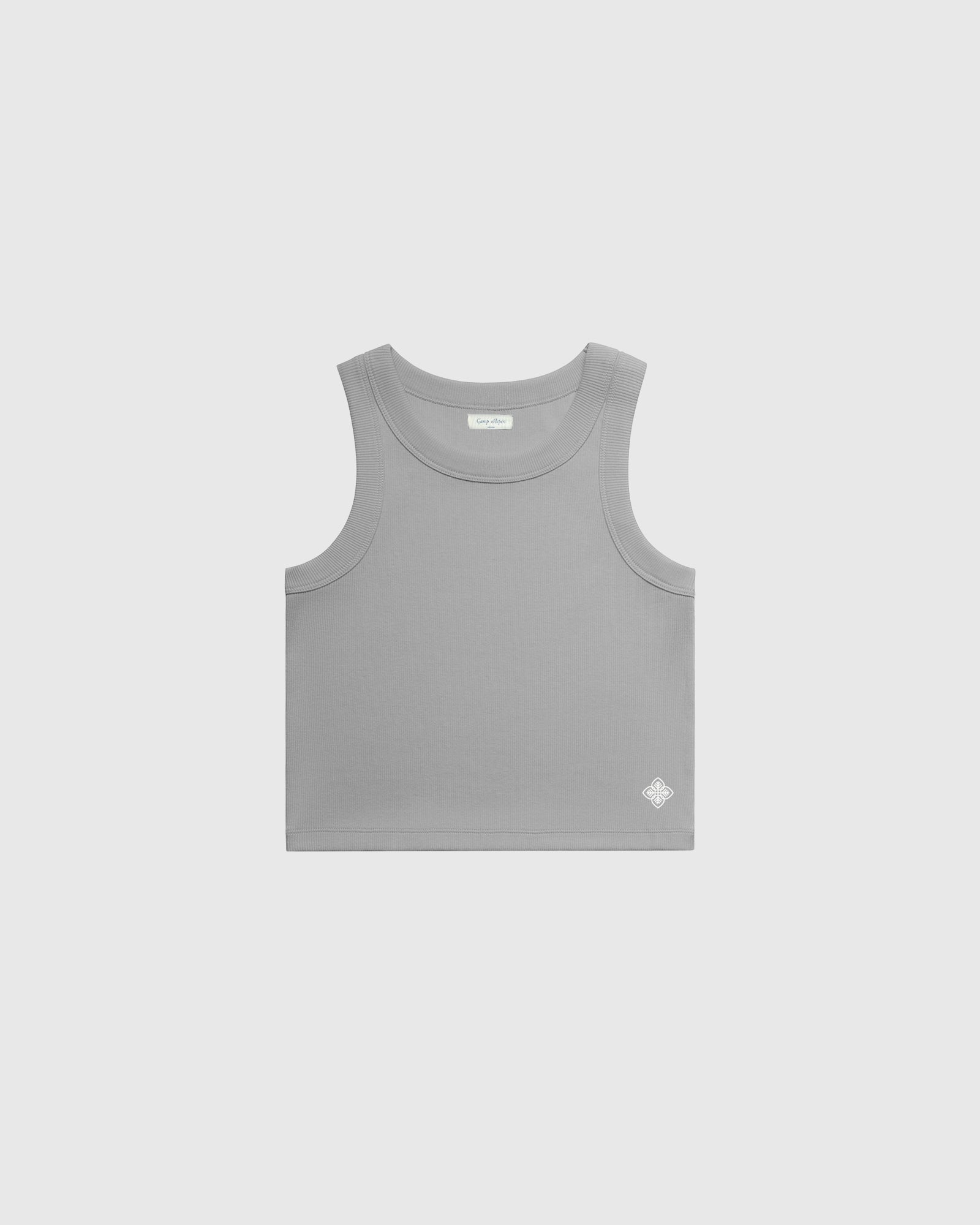 Snowleaf Rib Crop Tank