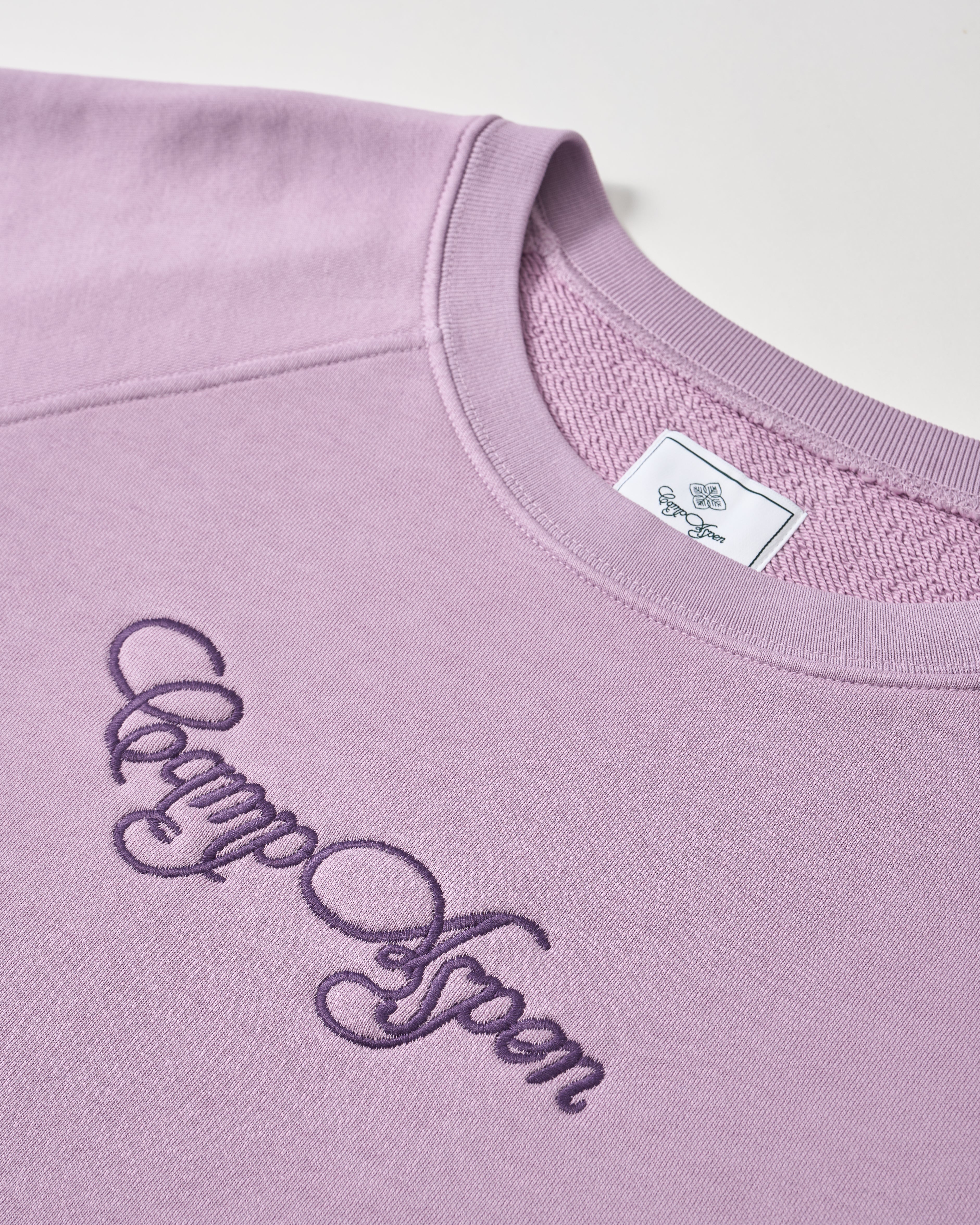 Contrast Raglan Crewneck