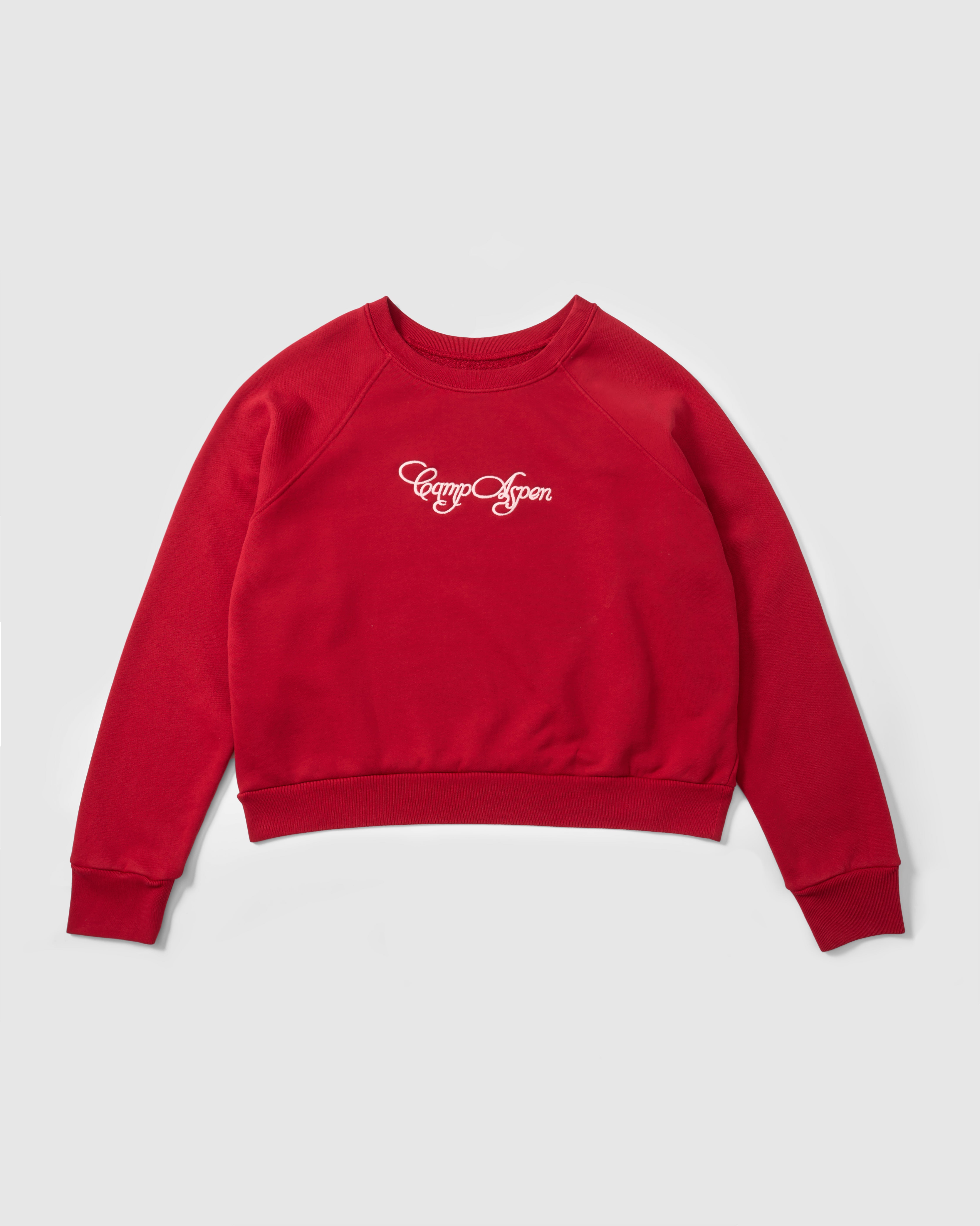 Contrast Raglan Crewneck