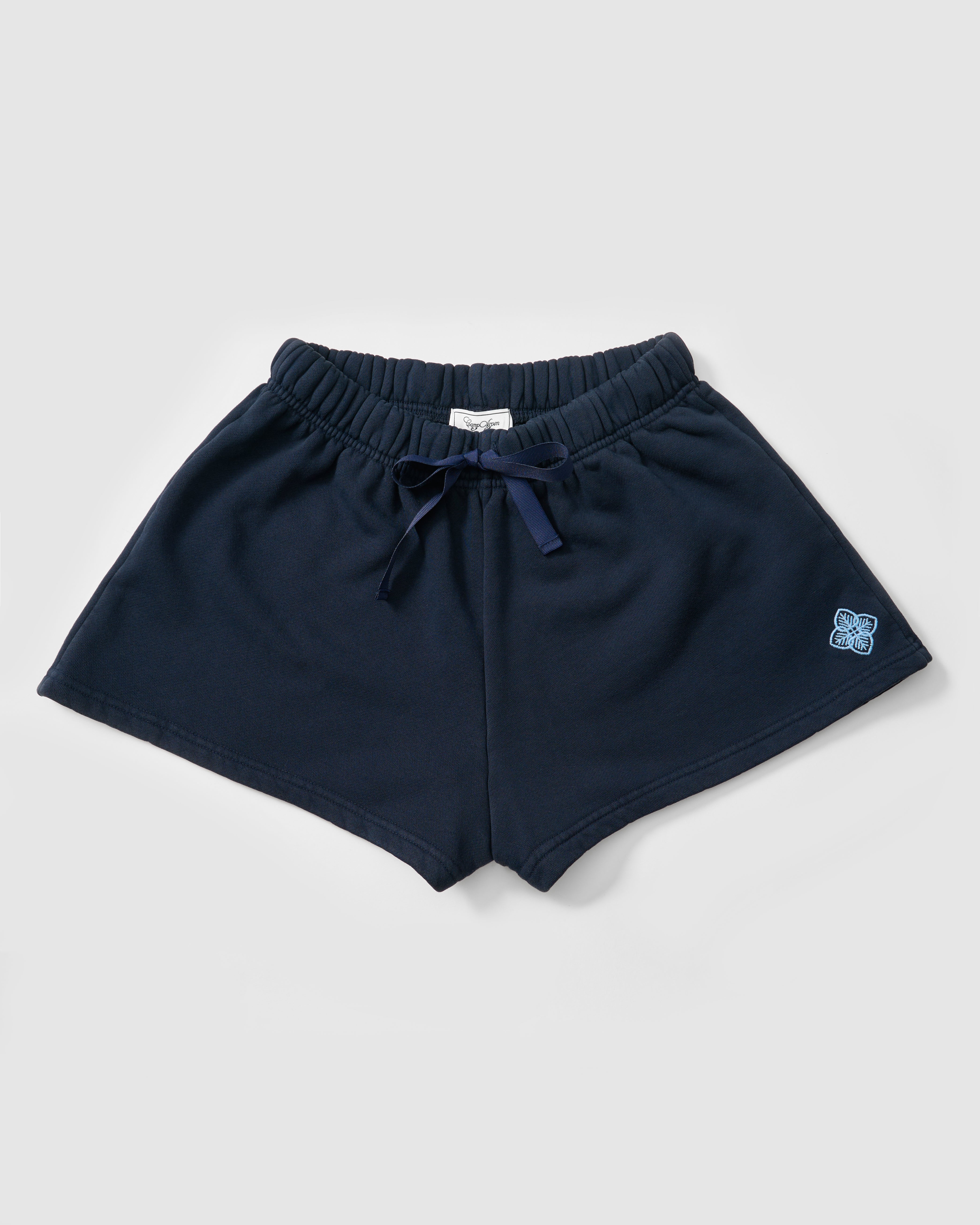 Contrast Sweatshort