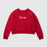 Contrast Raglan Crewneck