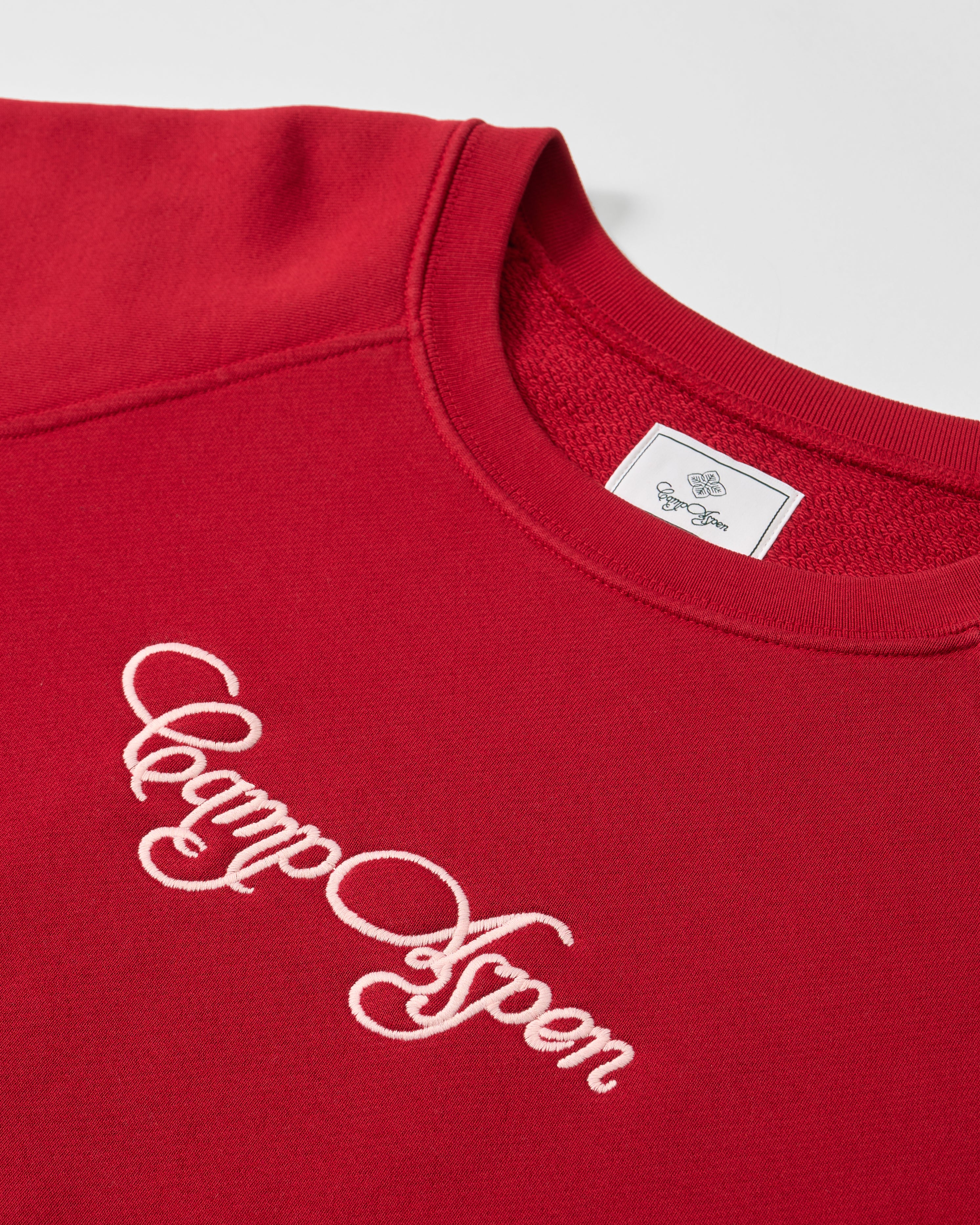 Contrast Raglan Crewneck