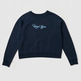 Contrast Raglan Crewneck