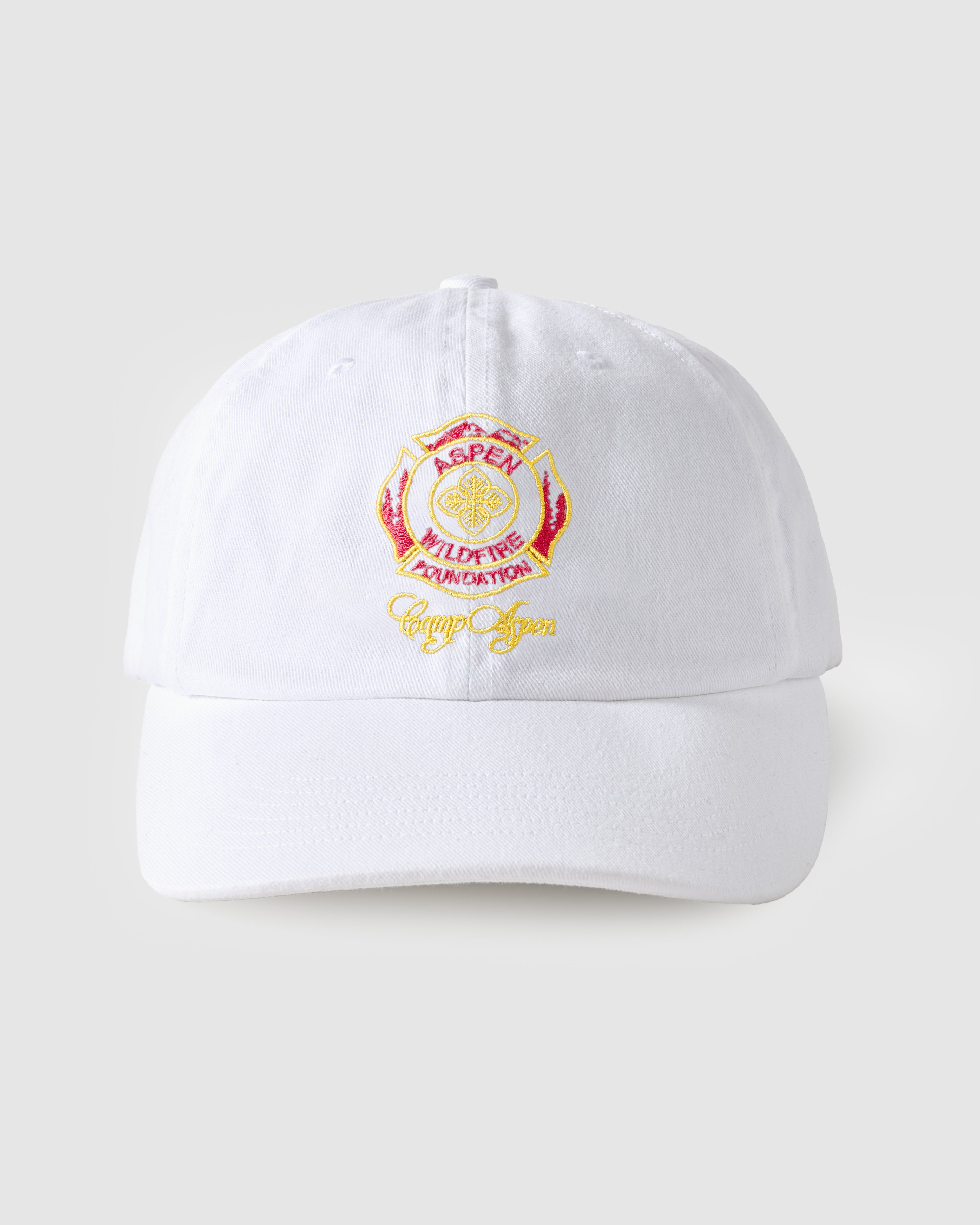 帽子 CROWN BLEND CAP / WHITE Camp Aspen x AWF Hat