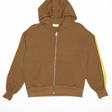 Trim Zip Up Hoodie