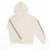 Trim Zip Up Hoodie