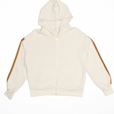 Trim Zip Up Hoodie