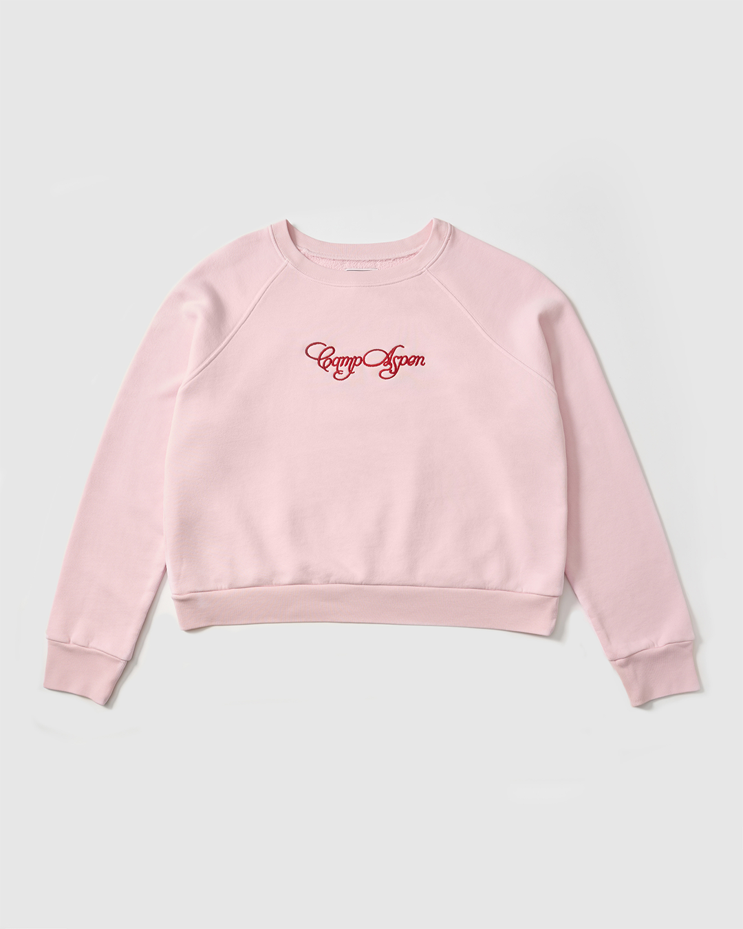 Contrast Raglan Crewneck